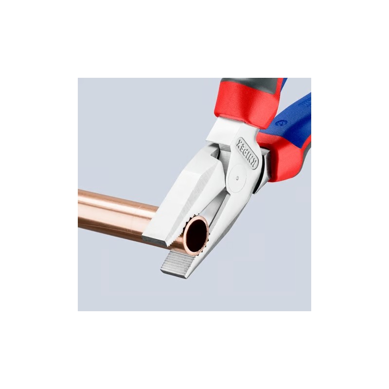 Knipex-Tangen.nl | Kracht-Kombitang 02 05 200 KNIPEX-verchroomd | 0...