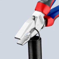 Knipex-Tangen.nl | Kracht-Kombitang 02 05 200 KNIPEX-verchroomd | 0...