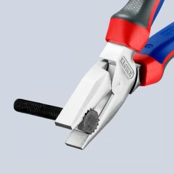 Knipex-Tangen.nl | Kracht-Kombitang 02 05 200 KNIPEX-verchroomd | 0...