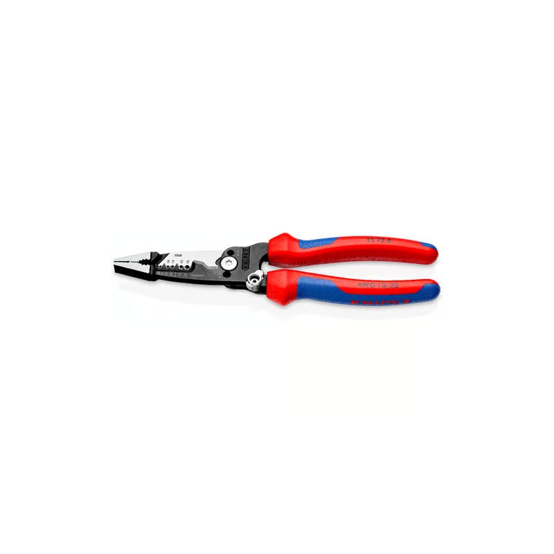 Knipex-Tangen.nl | Elektro Installatietang 13 72 8 KNIPEX-Amerikaan...