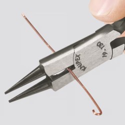 KNIPEX Rondbuigtang met zijsnider 19 01 130