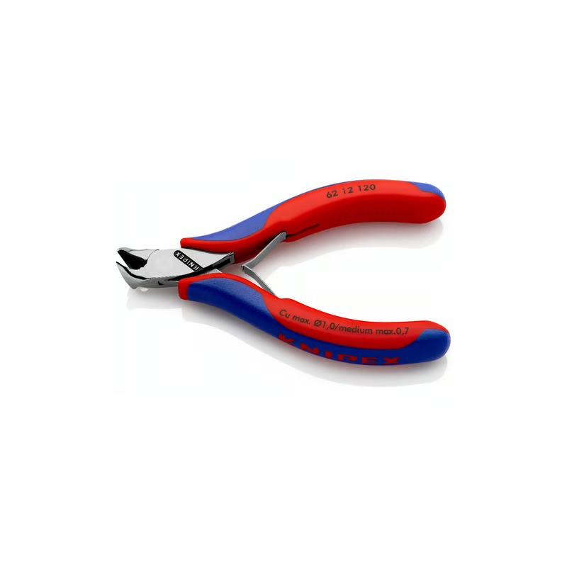 KNIPEX Elektronica-voorsnijtang met schuine kop