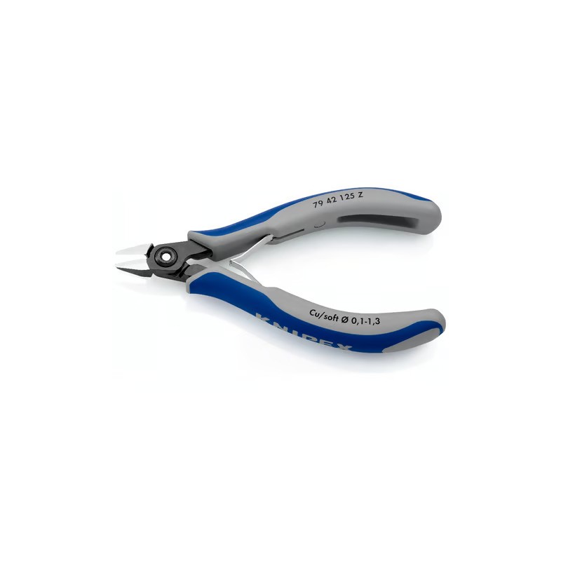 Precisie elektronica-zijsnijtang 79 42 125 Z KNIPEX