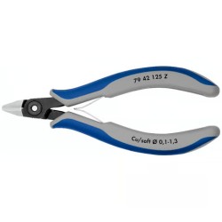 Precisie elektronica-zijsnijtang 79 42 125 Z KNIPEX
