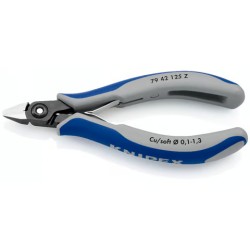 Precisie elektronica-zijsnijtang 79 42 125 Z KNIPEX