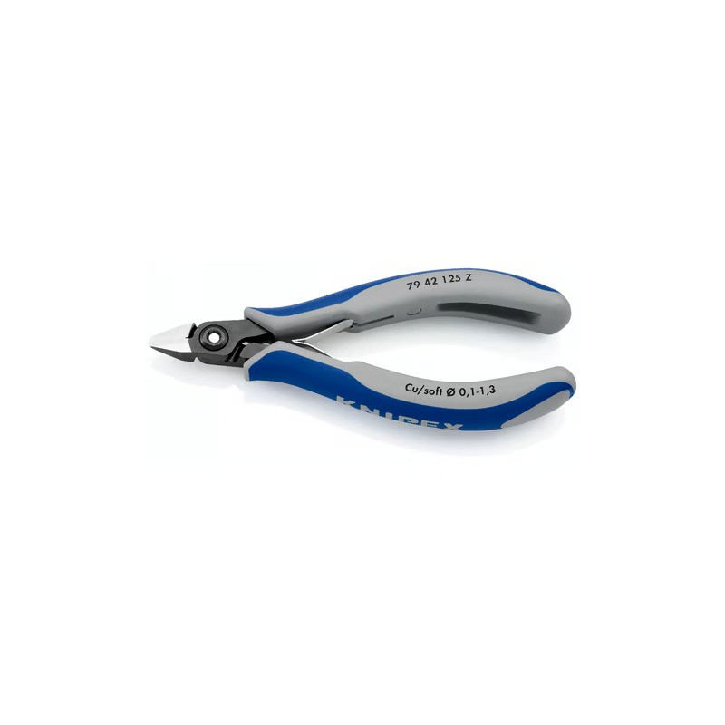 Precisie elektronica-zijsnijtang 79 42 125 Z KNIPEX
