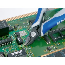 Precisie elektronica-zijsnijtang 79 42 125 Z KNIPEX