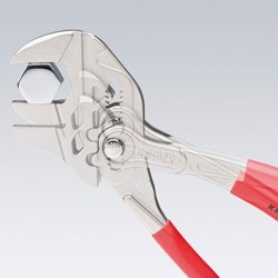 Knipex-Tangen.nl | Sleuteltang 180 mm twee componenten handgreep KN...