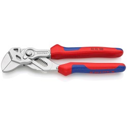 Knipex-Tangen.nl | Sleuteltang 180 mm twee componenten handgreep KN...