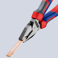 Knipex-Tangen.nl | Kracht-Kombitang 02 02 180 KNIPEX | 02 02 180