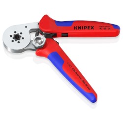 Krimptang zij-invoering 6-kant 97 55 14 KNIPEX-Verchroomd
