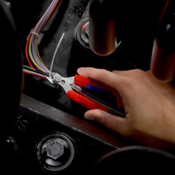 KNIPEX Slim Knips in gereedschapshouder Fijne kniptang