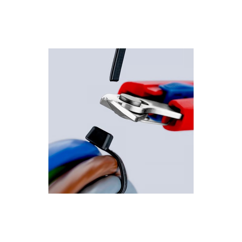 KNIPEX Slim Knips in gereedschapshouder Fijne kniptang