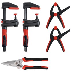BESSEY SET1-A actieset met 2x GearKlamp, 2x Varioclippex en 4008158050683