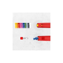 Kracht-zijsnijtang 74 02 200 KNIPEX 200 mm KNIPEXtend
