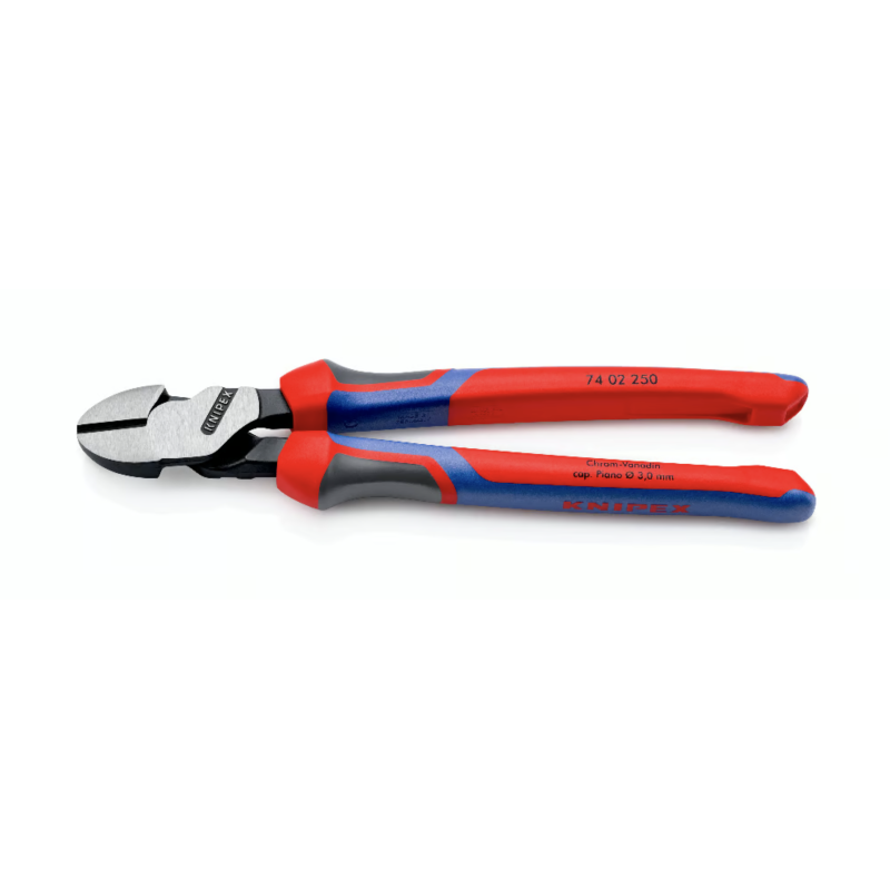 Kracht-zijsnijtang 74 02 250 KNIPEX 250 mm KNIPEXtend 7402250 4003773042402